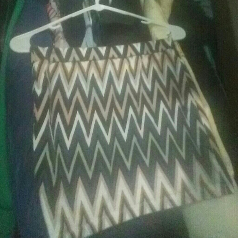 Aztec mini skirt